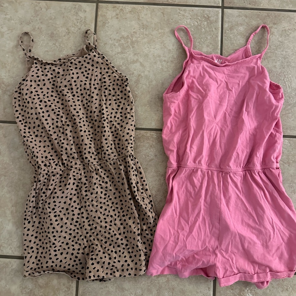 Girls H&M romper bundle
